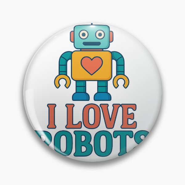 Item preview, Robot Love – AI & Futuristic Digital Art T-Shirt designed and sold by StylelnkTU.