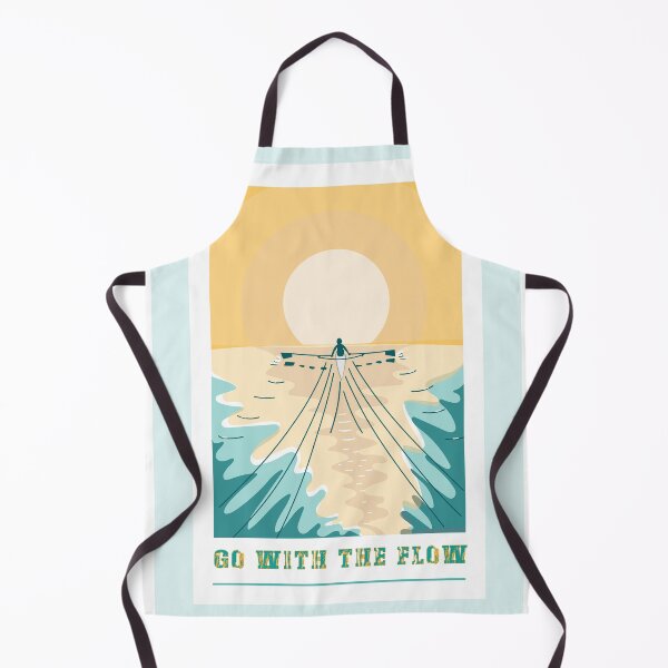 Item preview, Single Sculler at Dawn - Go With The Flow designed and sold by subrani3.