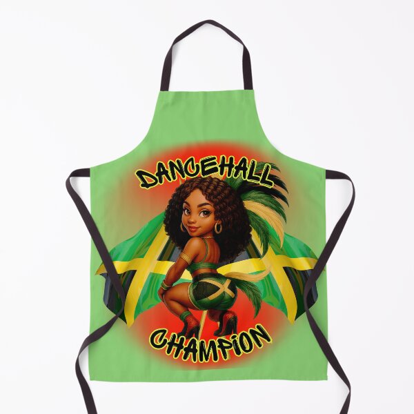 Item preview, Jamaican Dancehall Twerk of Art with National Flag designed and sold by Ms.Ranty.