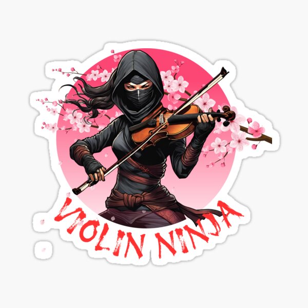 Artikel-Vorschau von Violin-Ninja, designt und verkauft von DesingHeven.