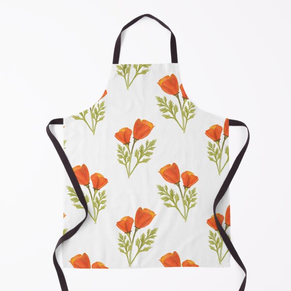 Item preview, California Poppies Pattern designed and sold by Rachel Fritz Watson.