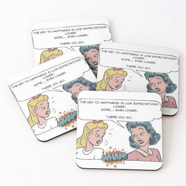 Item preview, The Key to Happiness is Low Expectations! Woman Gift designed and sold by SSustainable.