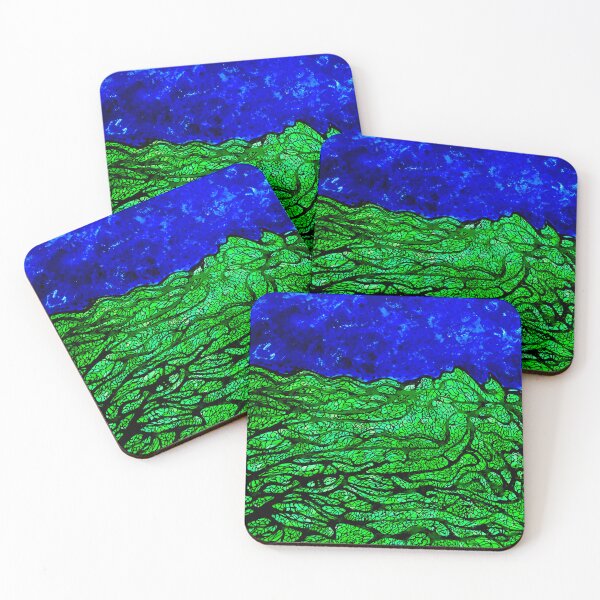 Item preview, Blue Sky Green Grass Abstract designed and sold by Welcome to JenLand.