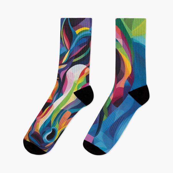 Item preview, A vibrant design of an Arabian horse. designed and sold by HEMRO.