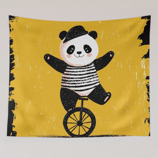 Item preview, Unicycle Pandamime designed and sold by EvasDreams.