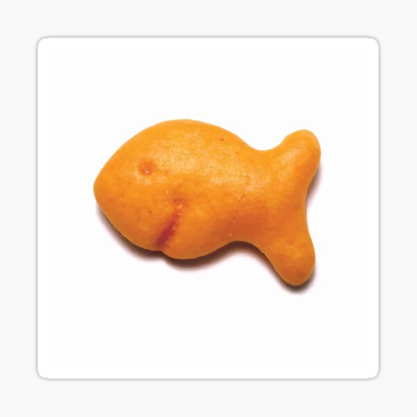 Item preview, goldfish snack (left) designed and sold by elliottbryan.