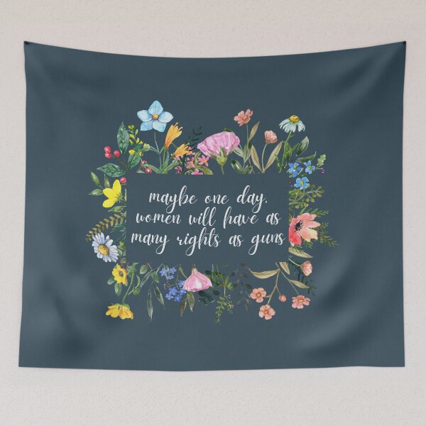 Item preview, womens rights_flowers designed and sold by quinnhopp.