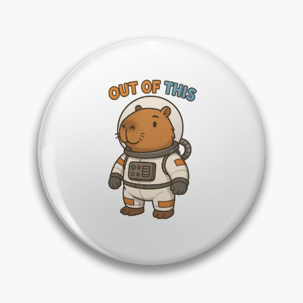 Item preview, Astronaut Capybara designed and sold by Epic.