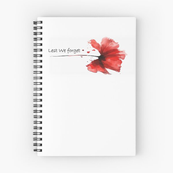 Item preview, Red Poppy Lest We Forget designed and sold by SHOESLI.