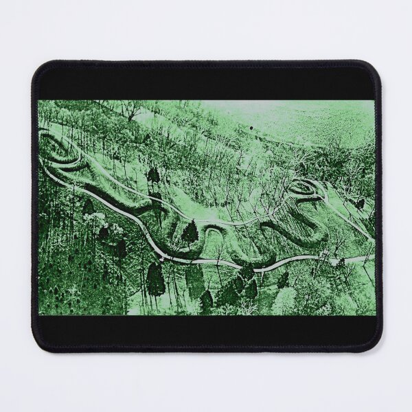 Item preview, Serpent Mound Ohio Ariel Photograph - Restored  designed and sold by Earth Nature Creations.