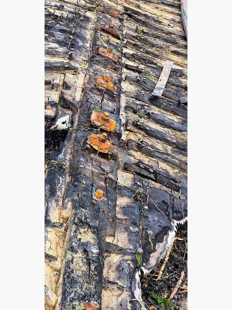 Thumbnail 3 of 3, Art Print, Shipwreck En Plein Air English Coastal Seascape by Blink Friction designed and sold by taletellerclub.