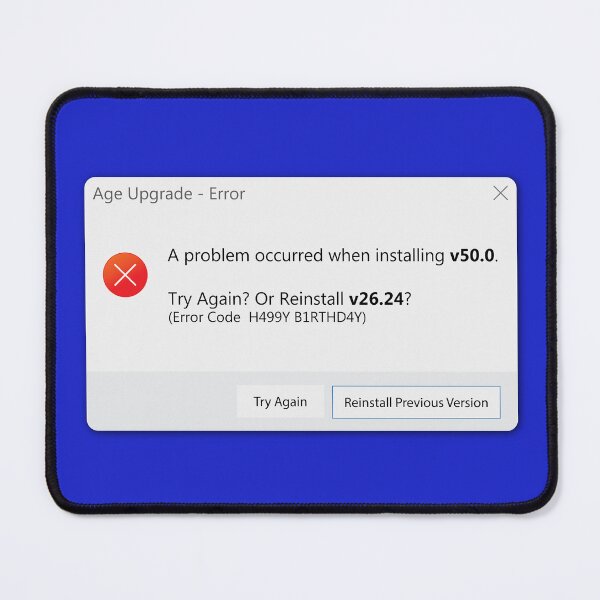 Item preview, Age Upgrade Error v50 - v26.24 designed and sold by BlueOrenda.