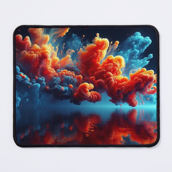 Item preview, AI-Designed Abstract Fluid Smoke Movement – Elegant & Dynamic Artwork for Clothing, Accessories & Modern Fashion designed and sold by knalpot-design.