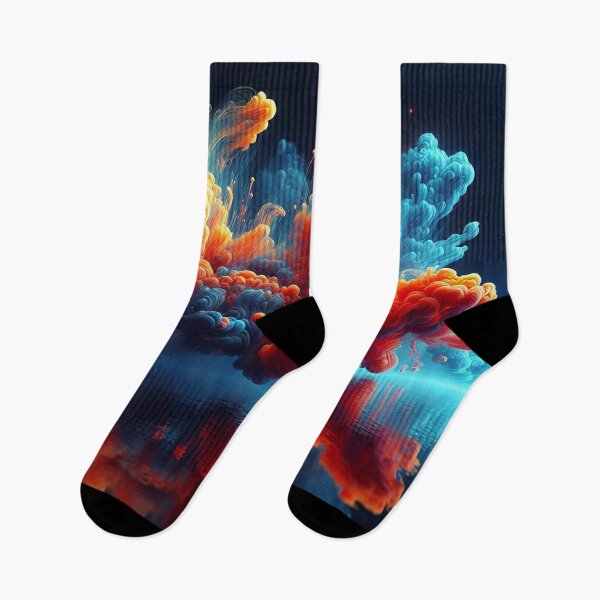 Item preview, AI-Designed Abstract Fluid Smoke Movement – Elegant & Dynamic Artwork for Clothing, Accessories & Modern Fashion designed and sold by knalpot-design.