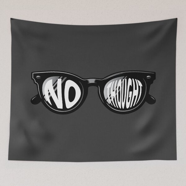 Item preview, They Live Sunglasses No Thought designed and sold by ArtFactoryAI.