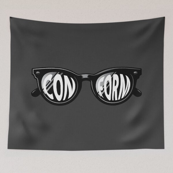 Item preview, They Live Sunglasses Conform designed and sold by ArtFactoryAI.
