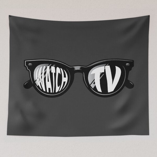 Item preview, They Live Sunglasses Watch TV designed and sold by ArtFactoryAI.