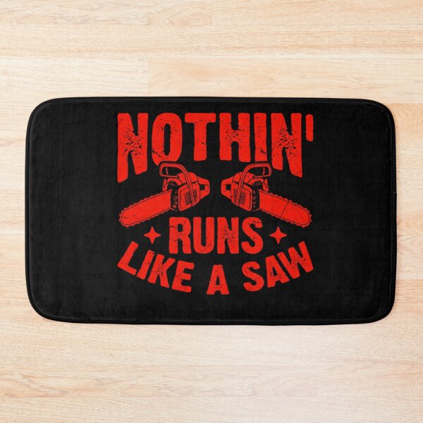 Item preview, Nothing Runs Like a Saw – Funny Chainsaw & Lumberjack Humor designed and sold by artcultreone.