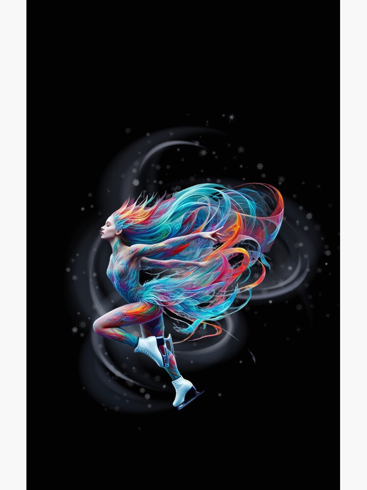 Thumbnail 4 of 4, Samsung Galaxy Phone Case, Ice Skating, Fun abstract design , Best Day Ever. Sport designed and sold by GEM-Art-to-Wear.