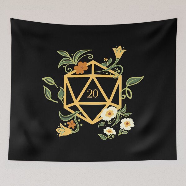 Item preview, Plant Lovers Polyhedral D20 Dice Tabletop RPG designed and sold by pixeptional.