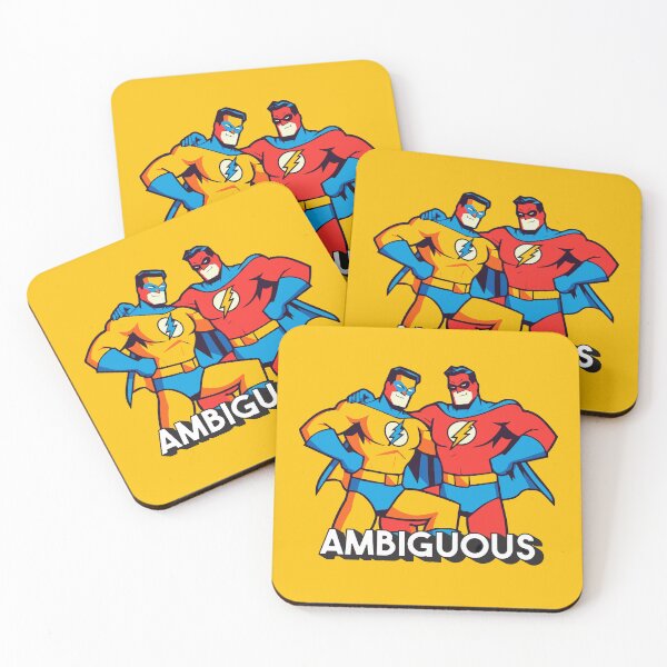 Item preview, Ambiguous Gay Heroes designed and sold by ArtFactoryAI.