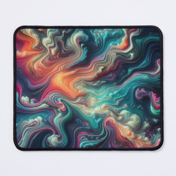 Item preview, AI-Designed Abstract Fluid Smoke – Captivating & Dynamic Artwork for Clothing, Accessories & Bold Fashion designed and sold by knalpot-design.