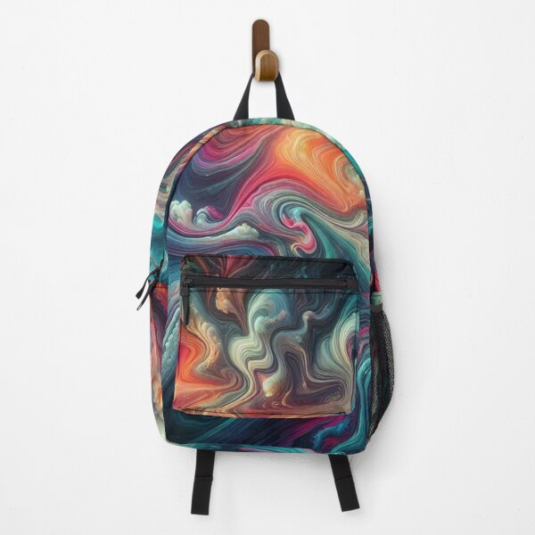 Item preview, AI-Designed Abstract Fluid Smoke – Captivating & Dynamic Artwork for Clothing, Accessories & Bold Fashion designed and sold by knalpot-design.