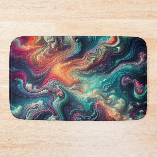 Item preview, AI-Designed Abstract Fluid Smoke – Captivating & Dynamic Artwork for Clothing, Accessories & Bold Fashion designed and sold by knalpot-design.