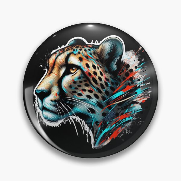 Item preview, Abstract Apex: Striking Cheetah Art Tee designed and sold by GEM STYLE.