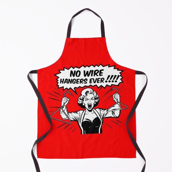 Item preview, Mommie Dearest No Wire Hangers Ever designed and sold by ArtFactoryAI.