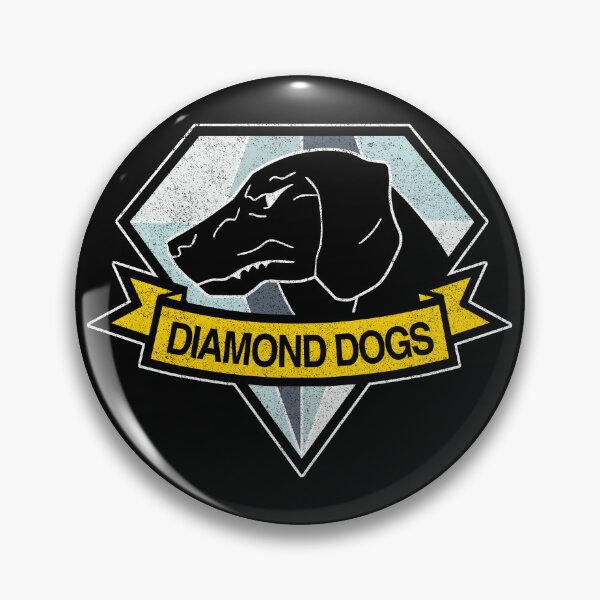 Item preview, Diamond Dogs Symbol (Chest Pocket) designed and sold by huckblade.