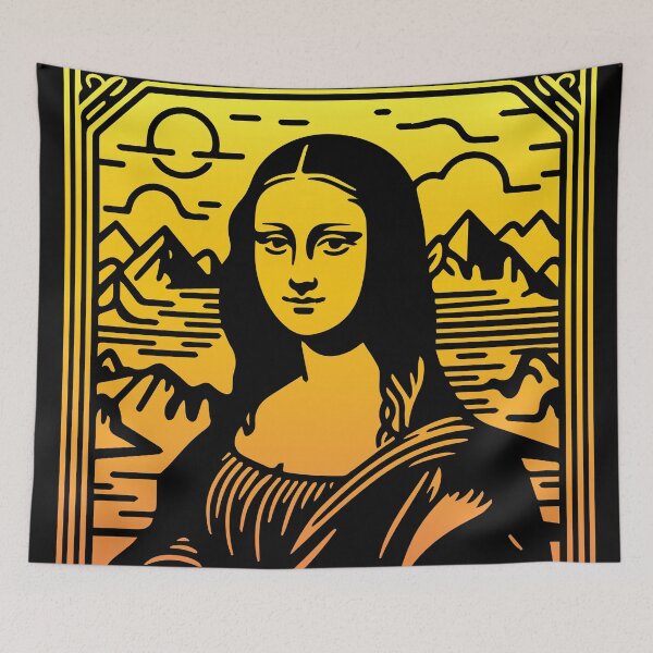 Item preview, Mona Lisa Tarot designed and sold by ArtFactoryAI.