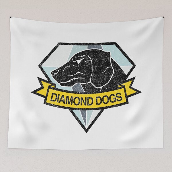 Artikelvorschau, Diamond Dogs Symbol (Brusttaschenvariante) entworfen und verkauft von huckblade.