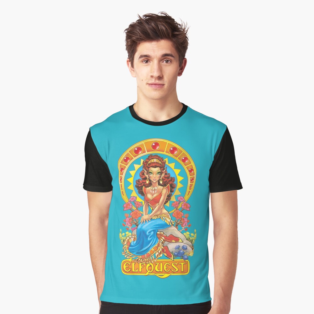 Item preview, Graphic T-Shirt designed and sold by elfquest.