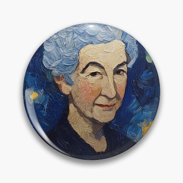Item preview, Golda Meir | Post-impressionist painting style designed and sold by ComicsFactory.