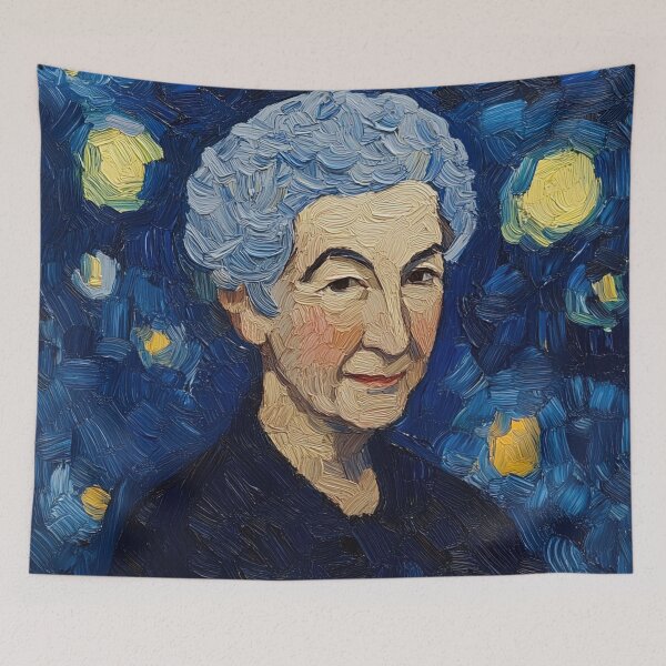 Item preview, Golda Meir | Post-impressionist painting style designed and sold by ComicsFactory.