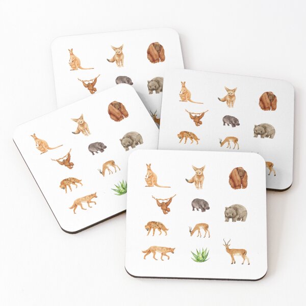 Item preview, Watercolor Wild Animals  designed and sold by silviaol.