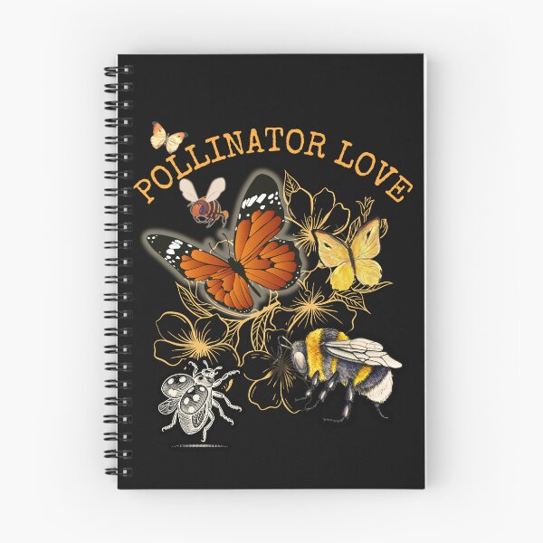 Item preview, Pollinator Love Butterflies Bumblebees Colorful Design designed and sold by EarthArtDesigns.