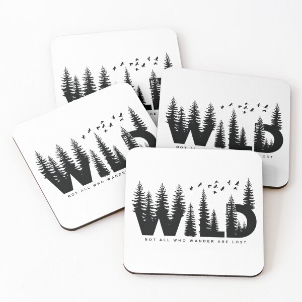 Item preview, wild forest design with inspirational quote designed and sold by AliKwStore.