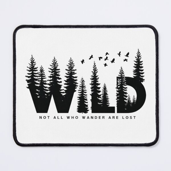 Item preview, wild forest design with inspirational quote designed and sold by AliKwStore.