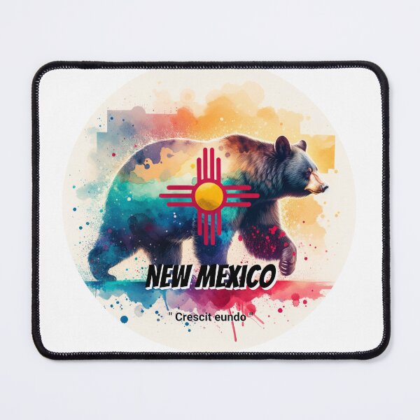 Item preview, New Mexico — American Black Bear | State Animal Watercolor Art designed and sold by MTeesGA.