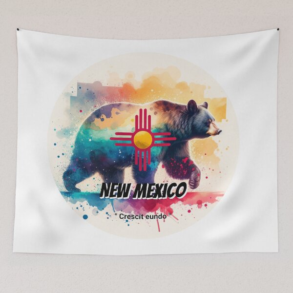 Item preview, New Mexico — American Black Bear | State Animal Watercolor Art designed and sold by MTeesGA.