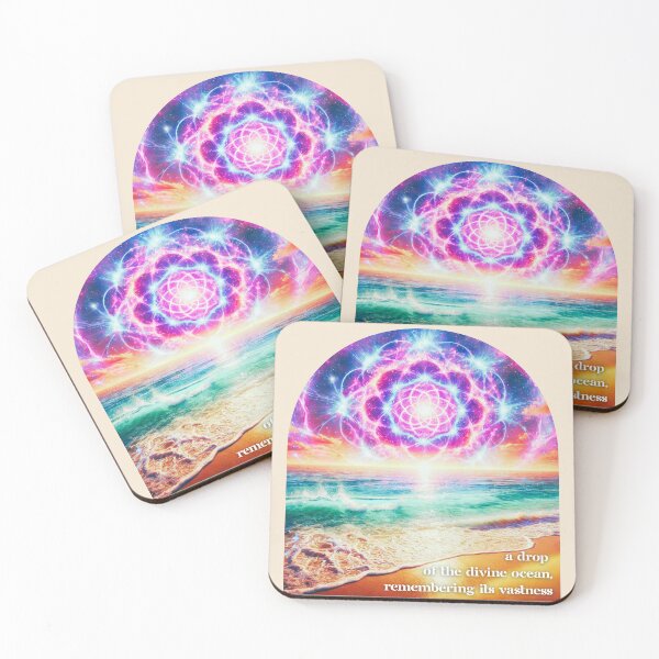 Artikelvorschau, Göttliches Ozeanportal bei Sonnenuntergang – Psychedelische kosmische Kunst entworfen und verkauft von LUV963.
