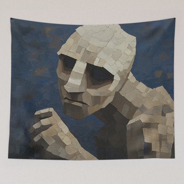 Item preview, Golem | Post-impressionist painting style designed and sold by ComicsFactory.