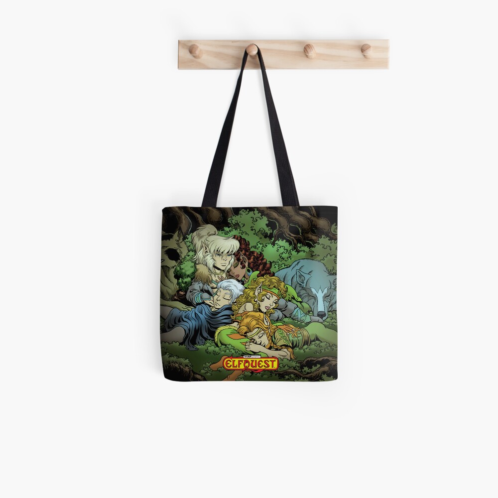 Artikel-Vorschau von Allover-Print Tote Bag, designt und verkauft von elfquest.