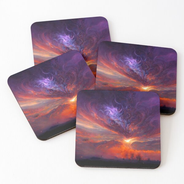 Item preview, Celestial Inferno: A Surreal Cosmic Storm designed and sold by Amr Siam.