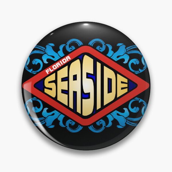 Item preview, Seaside FL Florida emblem retro sign designed and sold by studioss76.