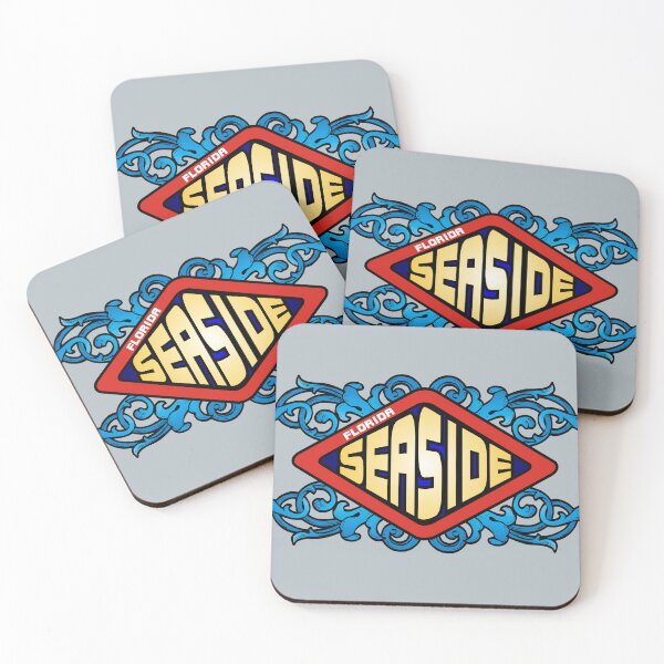 Item preview, Seaside FL Florida emblem retro sign designed and sold by studioss76.