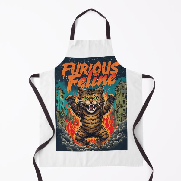 Item preview, Furious Feline designed and sold by VibeTCreations.