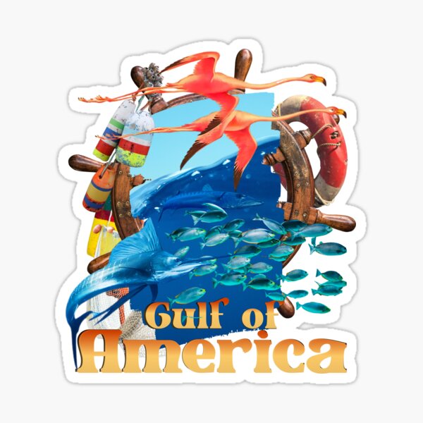 Item preview, Gulf of America Undersea & Flamingo Adventure designed and sold by AmericaThreads.